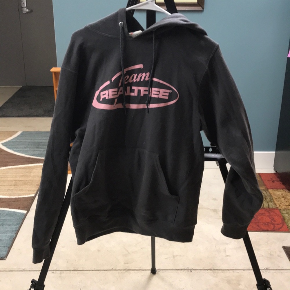 Team real tree hoodie